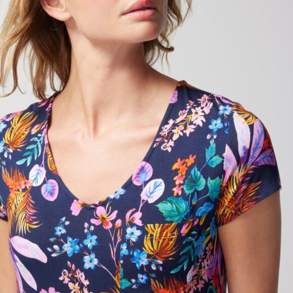 NWT Soma COOL NIGHTS Short Sleeve Sleepshirt - Picture 4 of 4